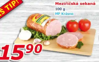 ESO MARKET Meziříčská sekaná 100 g nabídka
