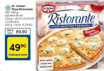 Tesco Dr. Oetker Pizza Ristorante nabídka