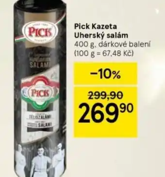 Tesco Pick Kazeta Uherský salám nabídka