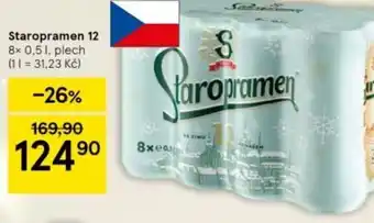Tesco Staropramen 12 nabídka