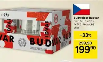 Tesco Budweiser Budvar nabídka