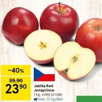 Tesco Jablka Red Jonaprince nabídka
