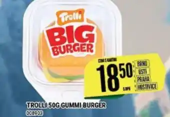 TROLLI 50G GUMMI BURGER