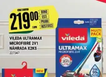 Tamda Foods VILEDA ULTRAMAX MICROFIBRE 2V1 NÁHRADA X2KS nabídka