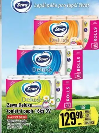 Tamda Foods Zewa Deluxe toaletní papír 16ks 3V nabídka