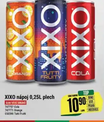 Tamda Foods XIXO nápoj 0,25L plech nabídka