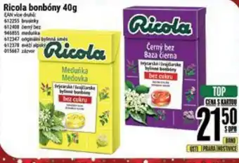 Tamda Foods Ricola Bonbony 40g nabídka