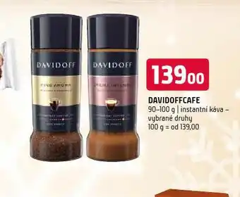 Terno Davidoff instantní káva nabídka