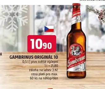 Terno Pivo gambrinus originál nabídka