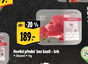 Albert Hovězí přední bez kosti nabídka