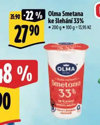 Albert Olma smetana ke šlehání nabídka