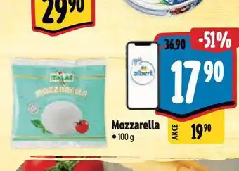 Albert Mozzarella sýr nabídka