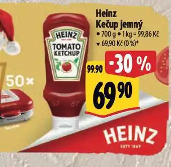 Albert Heinz kečup nabídka