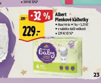 Albert Plenkové kalhotky nabídka