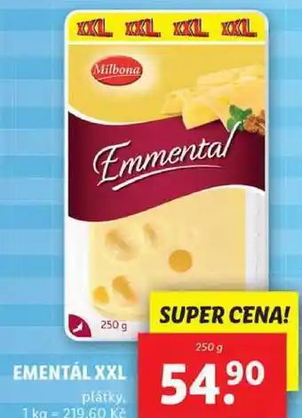 Lidl Ementál xxl, 250 g nabídka