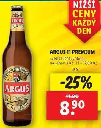 Lidl Argus 11 premium, 0,5 l nabídka