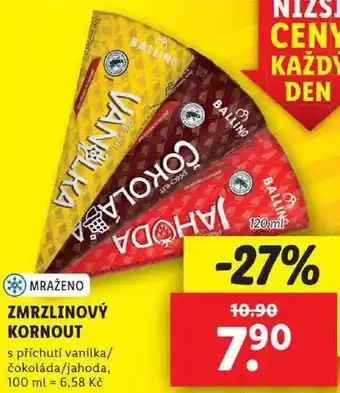Lidl Zmrzlinový kornout, 120 ml nabídka