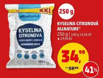 Penny Market Kyselina citronová allnature, 250 g nabídka