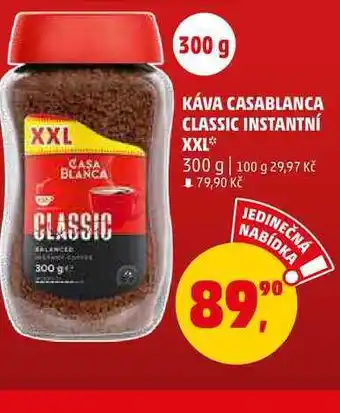 Penny Market Káva casablanca classic instantní xxl, 300 g nabídka