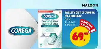 Corega čistící tablety na zubní náhrady, 36 ks