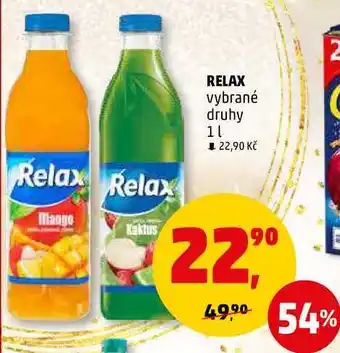 Penny Market Relax vybrané druhy, 1 l nabídka