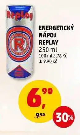 Penny Market Energetický nápoj replay, 250 ml nabídka