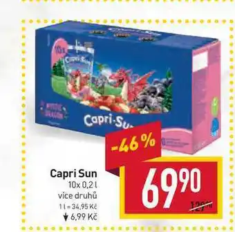 Billa Capri sun 10x 0,2l nabídka