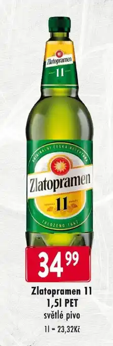 Qanto Zlatopramen 11 1,5L PET nabídka