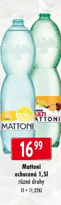 Qanto Mattoni ochucená 1,5L nabídka