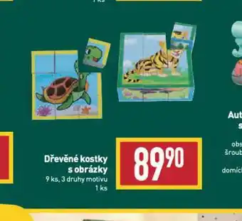 Billa Dřevěné kostky s obrázky nabídka