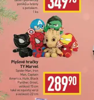 Plyšové hračky marvel