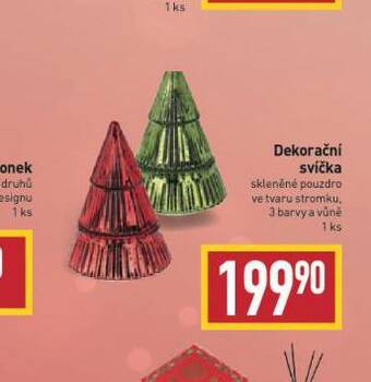 Billa Dekorační svíčka nabídka