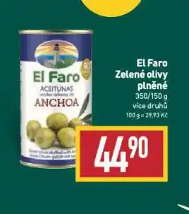 Billa Zelené olivy nabídka