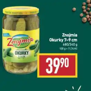 Billa Znojmia okurky nabídka