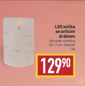 Billa Led svíčka se svíticím drátkem nabídka