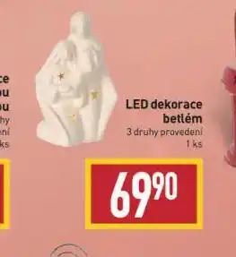 Billa Led dekorace betlém nabídka