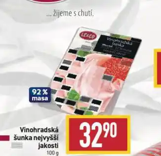 Billa Vinohradská šunka nabídka