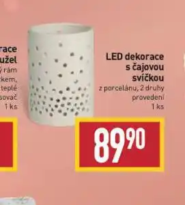 Billa Led dekorace s čajovou svíčkou nabídka