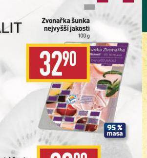 Billa Zvonařka šunka nabídka