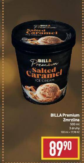 Billa Zmrzlina nabídka