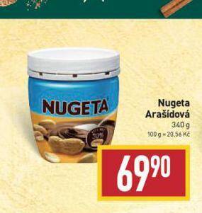 Billa Nugeta arašídová nabídka