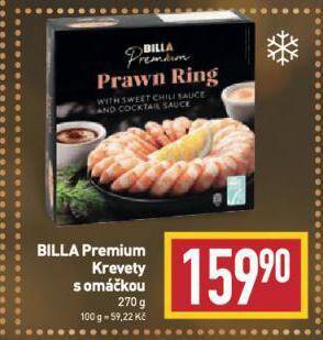 Billa Krevety s omáčkou nabídka