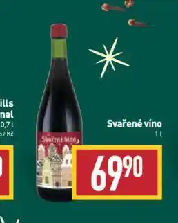 Billa Svařené víno nabídka