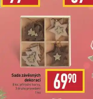 Billa Sada závěsných dekorací nabídka