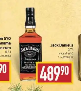 Billa Jack daniel's nabídka