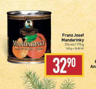 Billa Franz josef mandarinky nabídka