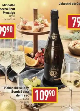 Billa Habánské sklepy nabídka