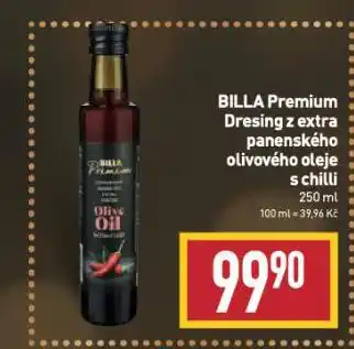 Billa Dresing z extra panenského olivového oleje nabídka