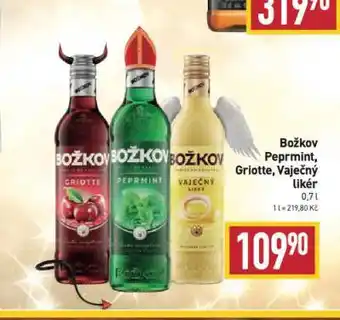 Billa Božkov peprmint nabídka