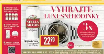 Billa Pivo stella artois nabídka